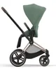 Set textil pentru carucior Cybex Priam Leaf Green foto