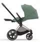 Set textil pentru carucior Cybex Priam Leaf Green foto