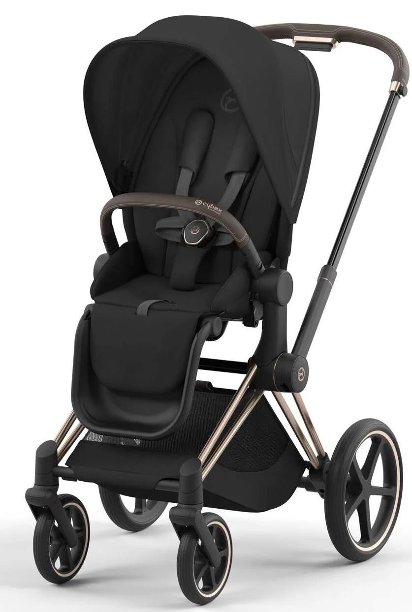 Set textil pentru carucior Cybex Priam Sepia Black foto