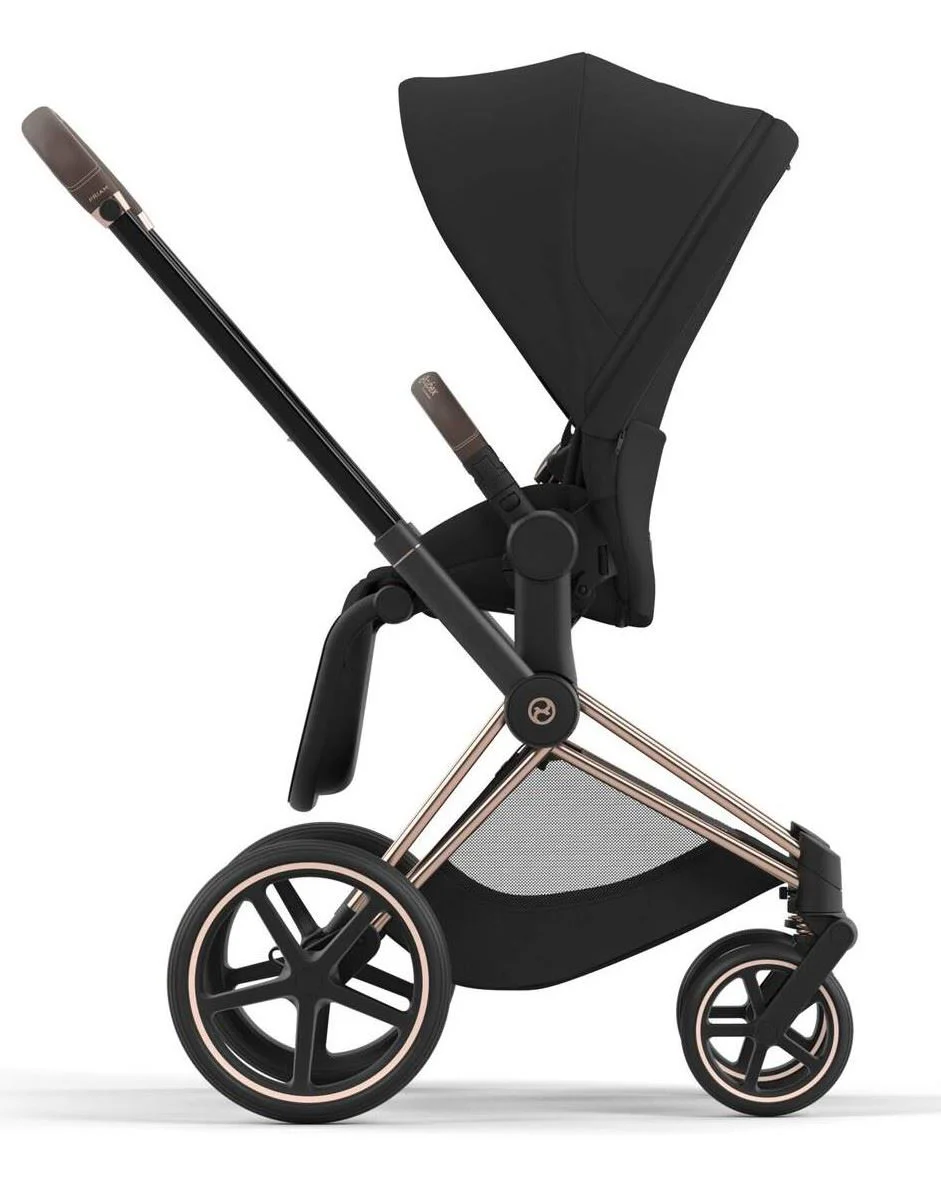 Set textil pentru carucior Cybex Priam Sepia Black foto
