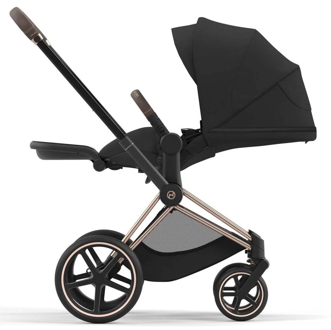 Set textil pentru carucior Cybex Priam Sepia Black foto