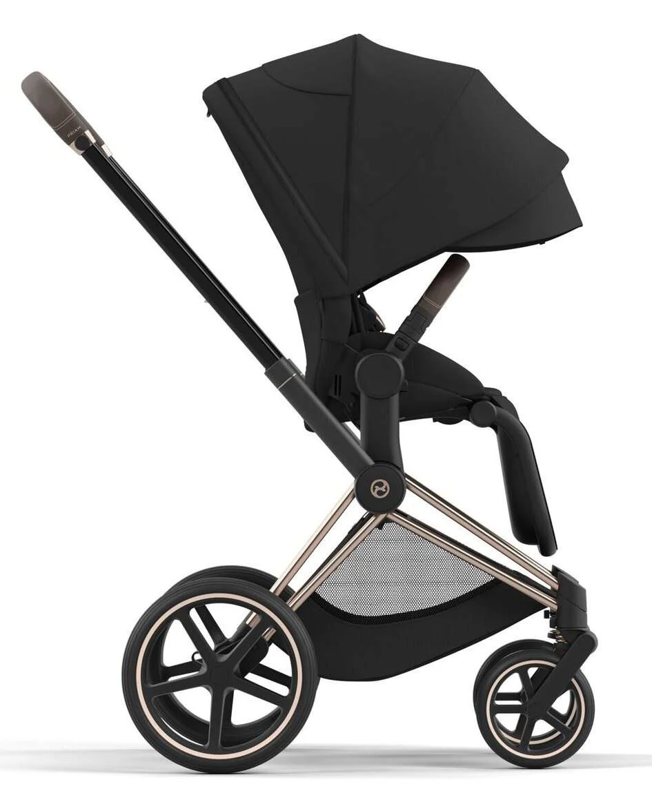 Set textil pentru carucior Cybex Priam Sepia Black foto