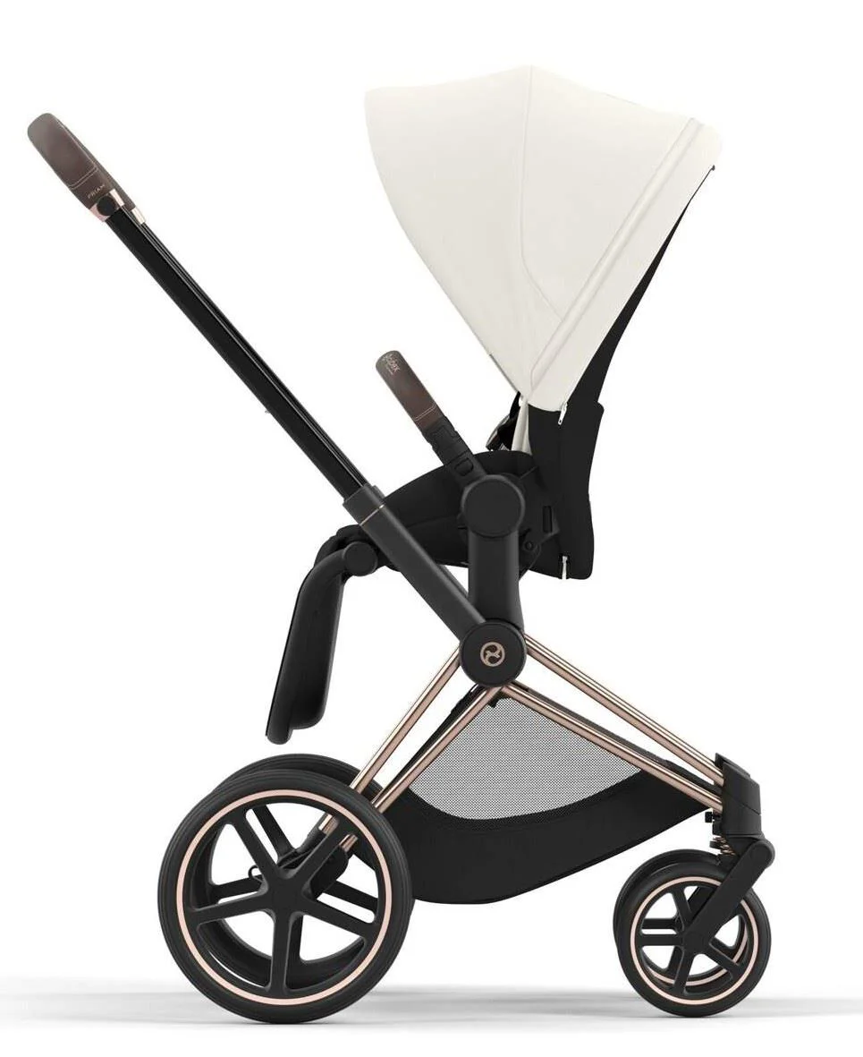 Set textil pentru carucior Cybex Priam Off White foto