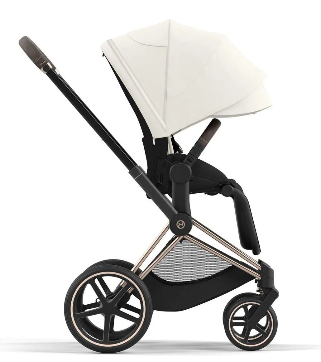 Set textil pentru carucior Cybex Priam Off White foto