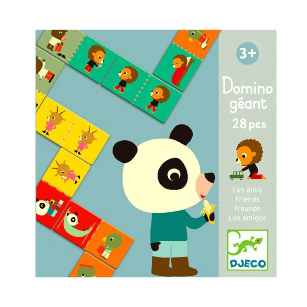 Игра Djeco Domino Друзья foto
