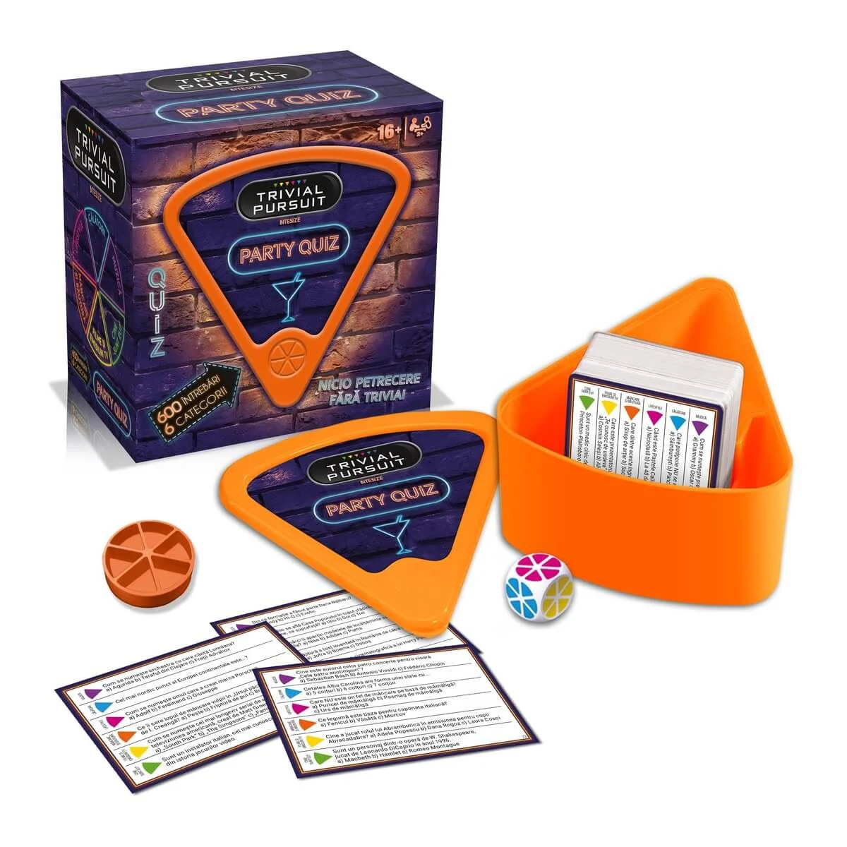 Joc de masa Trivial Pursuit "Party Quiz", RO foto