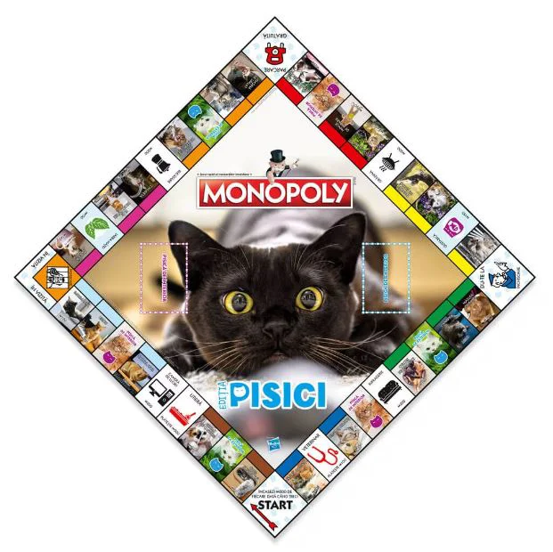 Joc de masa Monopoly "Pisici", RO foto