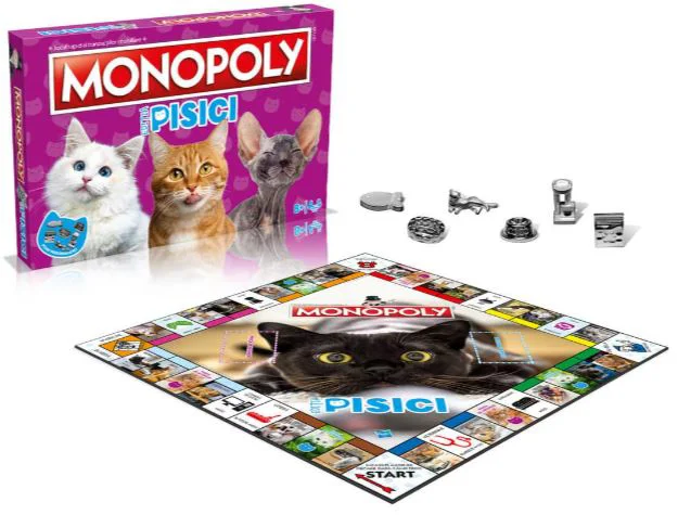 Joc de masa Monopoly "Pisici", RO foto