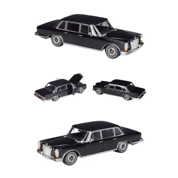 Masinuta din metal Welly 1963 Mercedes-Benz 600, 1:24 foto
