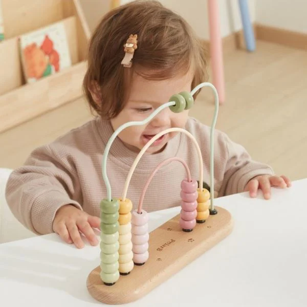 Abac educativ din lemn Viga Toys Primele mele numere foto