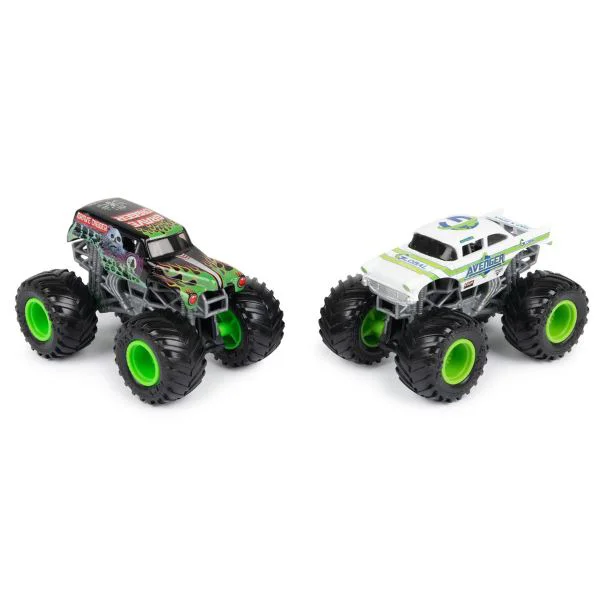 Set masinute metalice Monster Jam scara Spin Master, 1:64, in as. foto