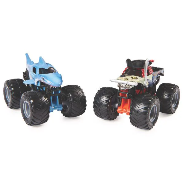 Set masinute metalice Monster Jam scara Spin Master, 1:64, in as. foto