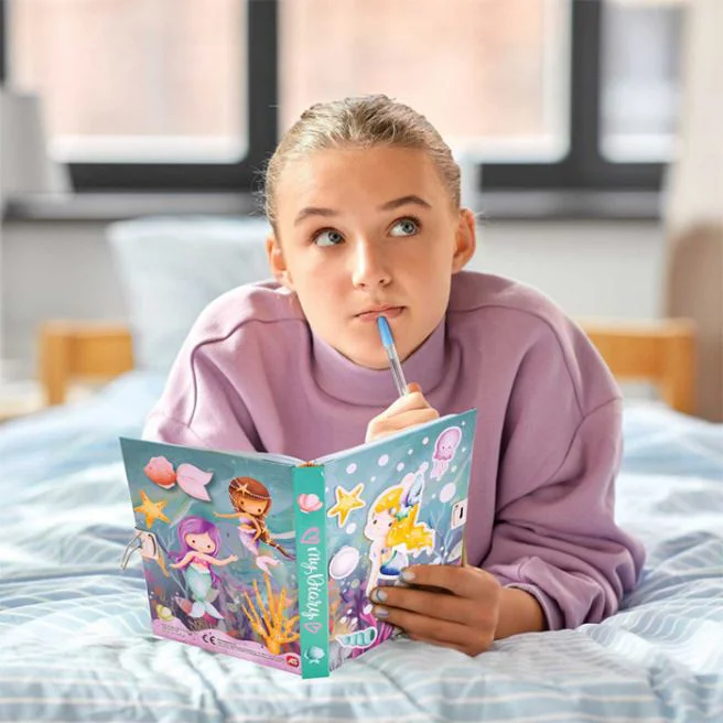 Блокнот с замочком AS Kids Siren foto