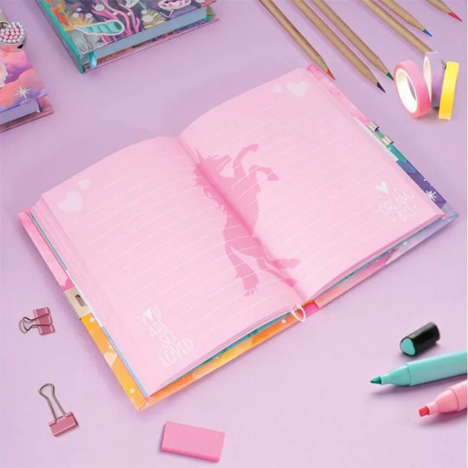 Блокнот с замочком AS Kids Unicorn foto