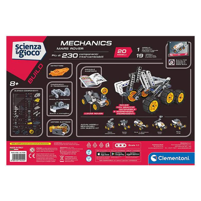Constructor Clementoni Mechanics Nasa Rover Martian foto