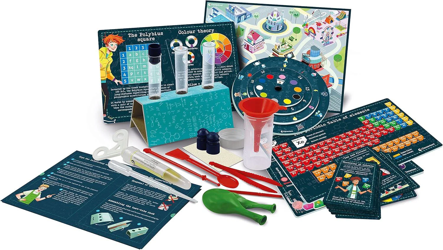 Set educativ de joaca Clementoni Stiinta si joaca: Chimie foto