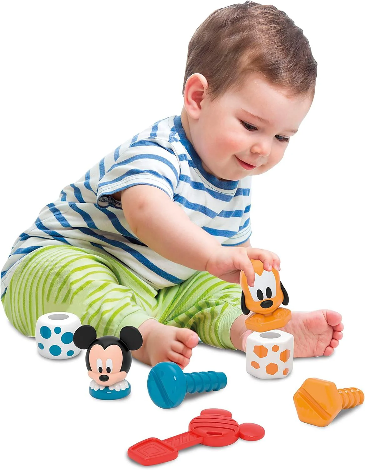 Игровой набор Clementoni Mickey & Pluto Build & Play foto