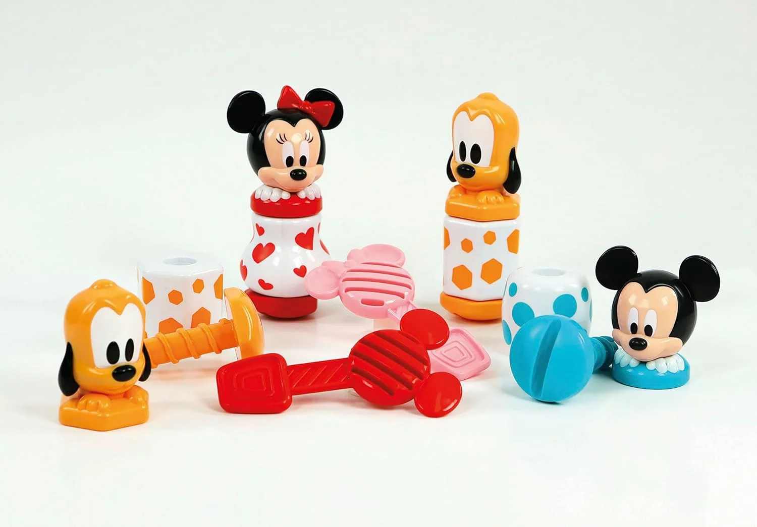 Set de joaca Clementoni Minnie & Pluto Build & Play foto