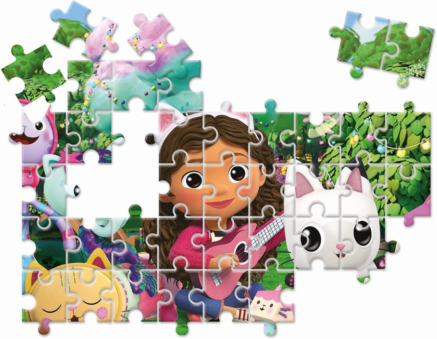 Puzzle 4 in 1 Clementoni Gabby's Dollhouse Edukit foto
