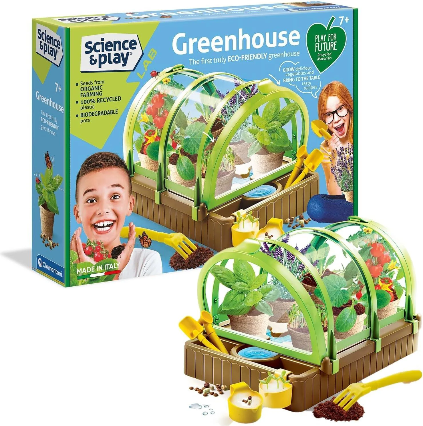 Set de creatie Clementoni Science & Play Greenhouse foto