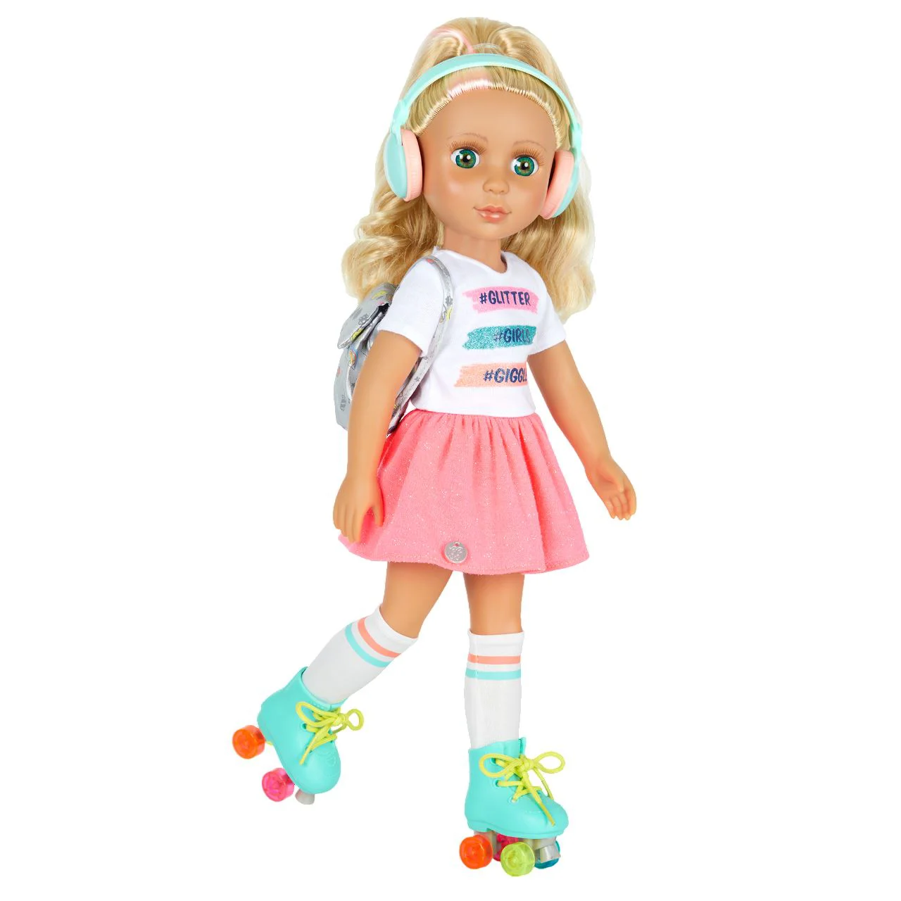 Papusa Battat Glitter Girls Sunnie cu role, 35 cm foto