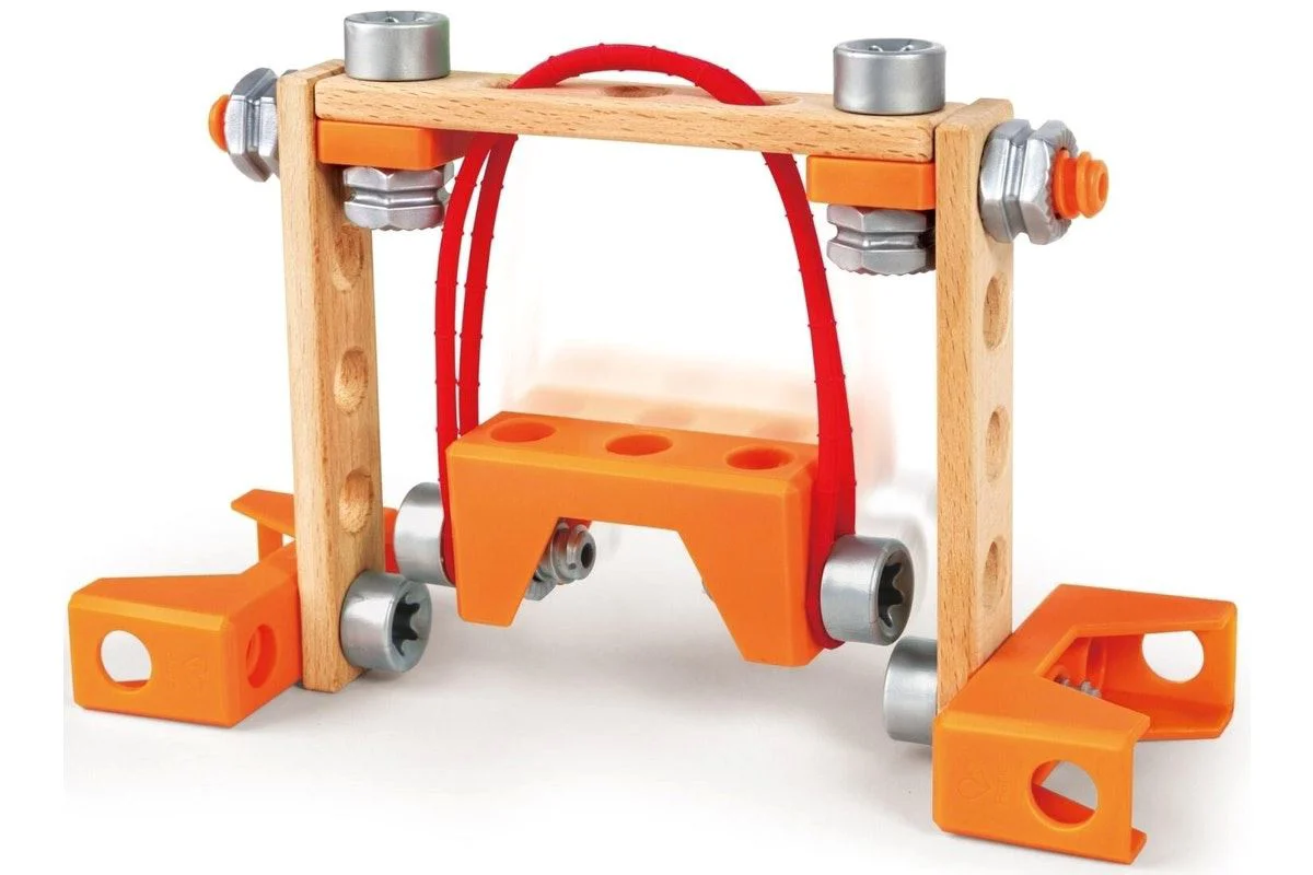 Set de constructie Hape "Construiti carnavalul" foto
