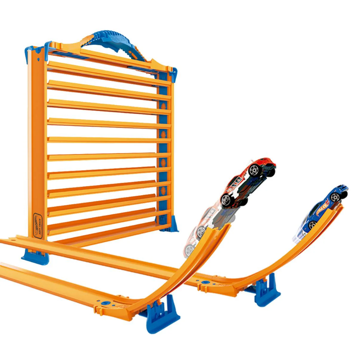 Garaj portabil Hot Wheels pentru depozitarea a 44 masini foto
