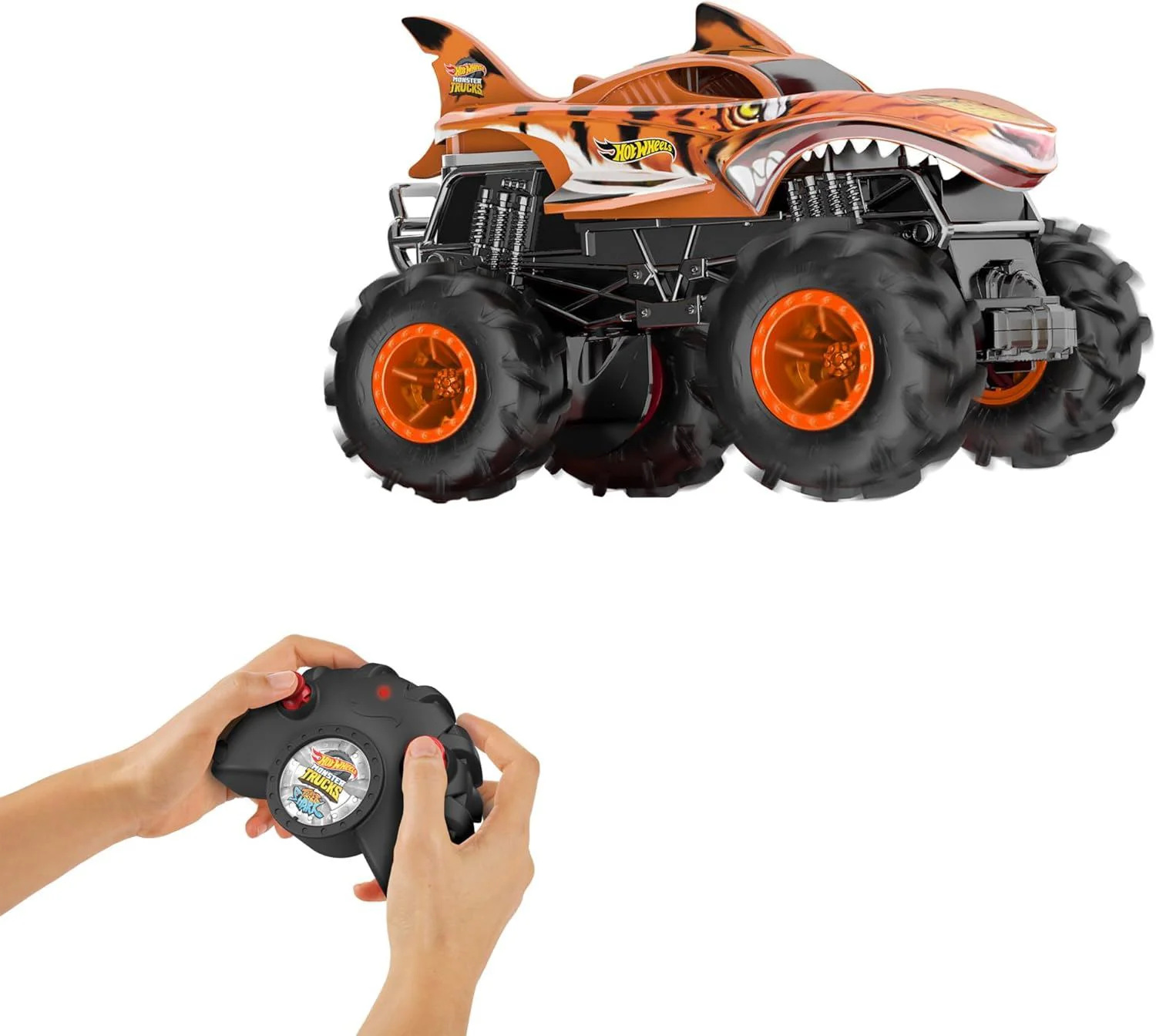 Машинка Hot Wheels Monster Trucks Tiger Shark 1:24 foto