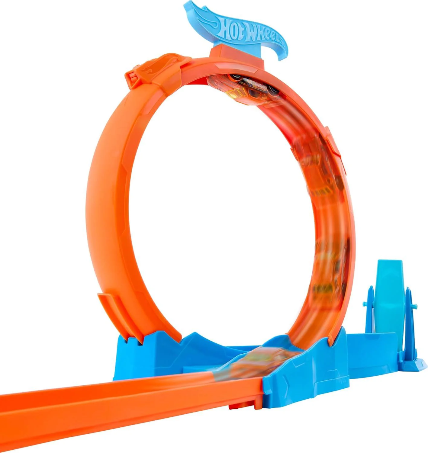 Set de joaca Hot Wheels Track Creator Bucla tripla foto