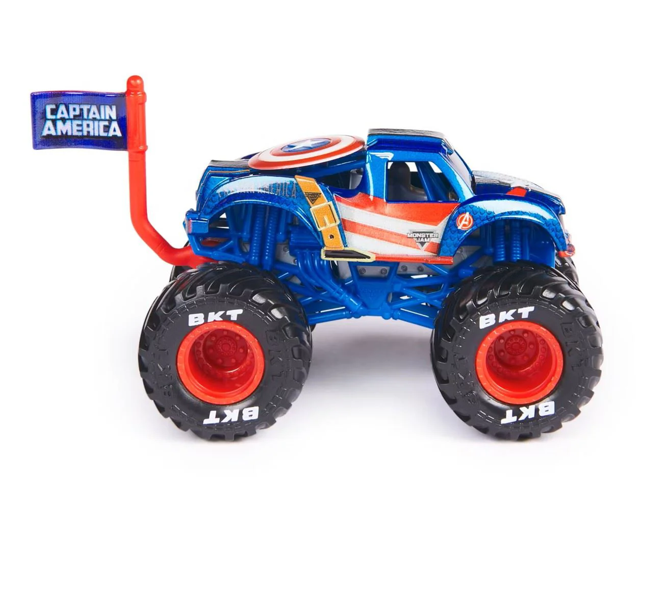 Masinuta monster truck Marvel Monster Jam Spin Master 1:64, in as. foto