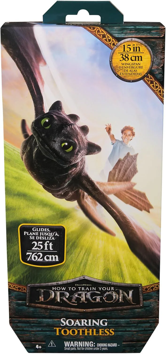 Planor dragon Toothless "Cum sa iti dresezi dragonul" Spin Master foto