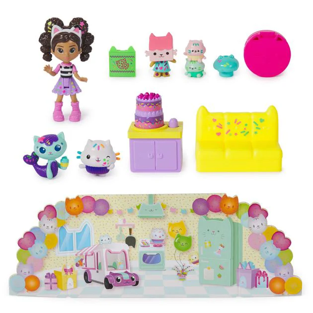 Набор фигурок Spin Master Gabby's Dollhouse Праздничный подарок Cakey foto