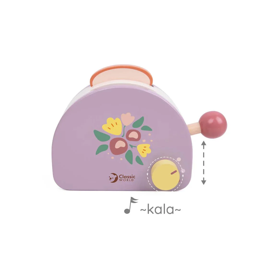 Set pentru micul dejun din lemn Classic World Toaster foto