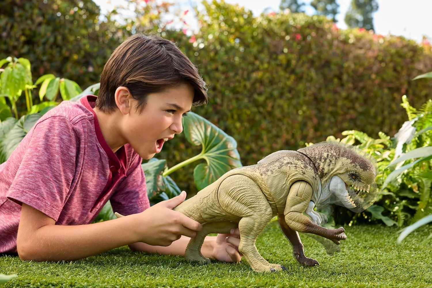 Figurina interactiva Mattel Jurassic World: Distortus Rex foto