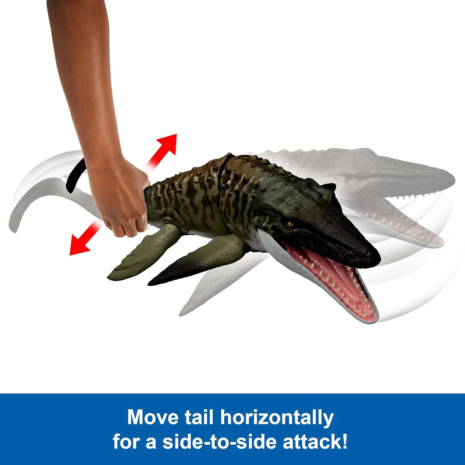 Figurina interactiva Mattel Jurassic World: Mosasaurus foto