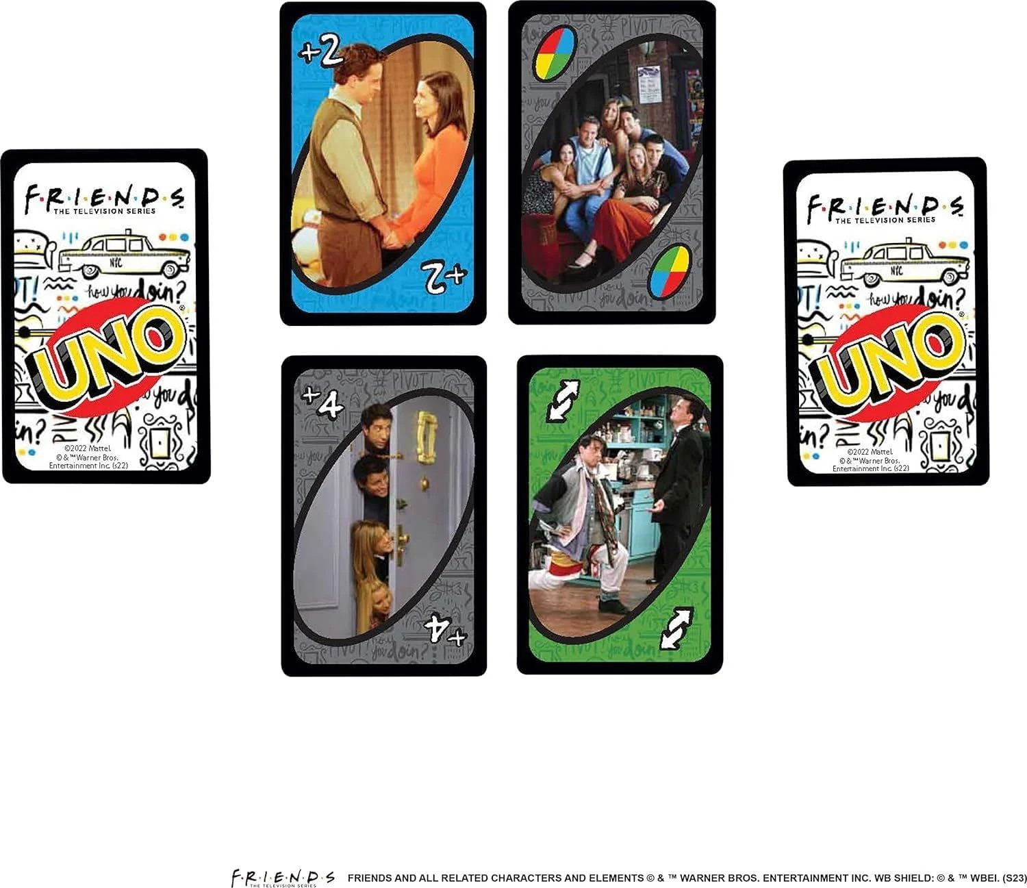 Joc de carti UNO Mattel Friends foto