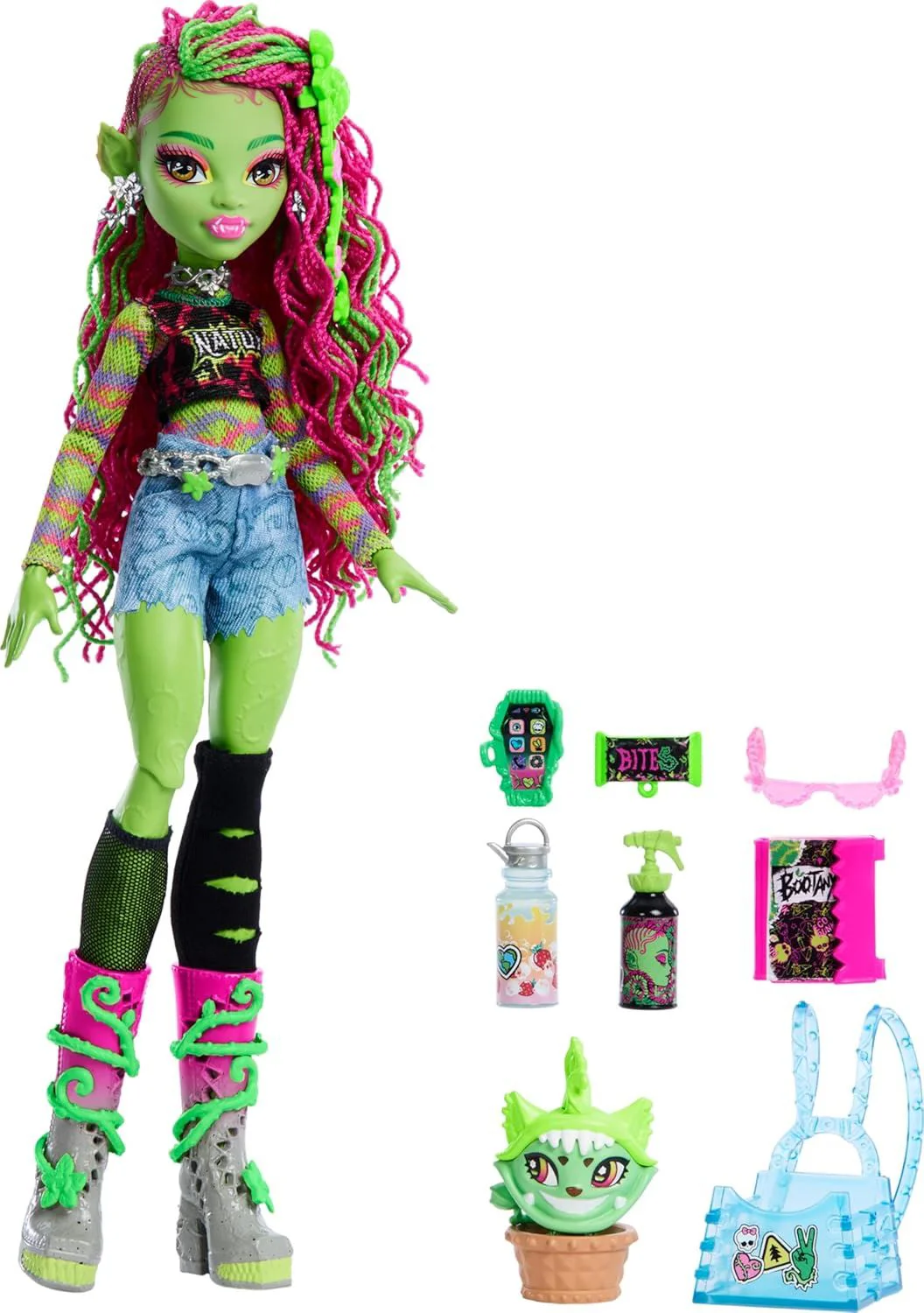 Set de joaca Monster High Venus McFlytrap cu accesorii foto