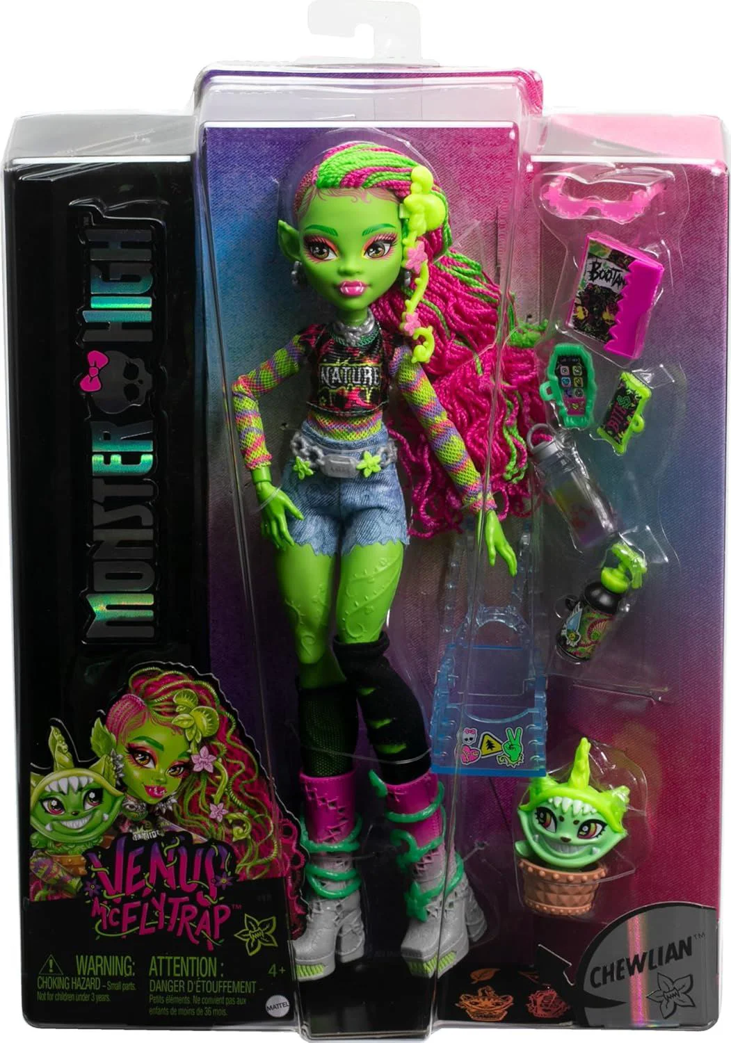 Set de joaca Monster High Venus McFlytrap cu accesorii foto