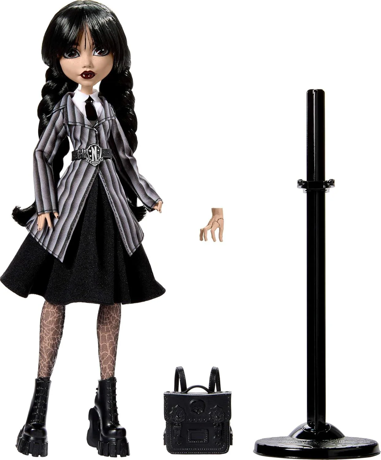 Set de joaca Monster High "Papusa Wednesday in Uniforma" foto