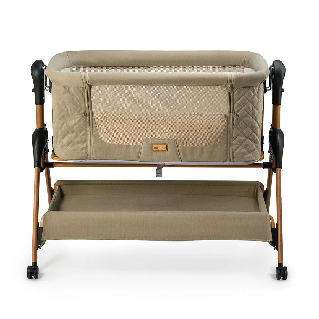 Кроватка Co-sleeper ONINO NEST.me Misty Taupe foto