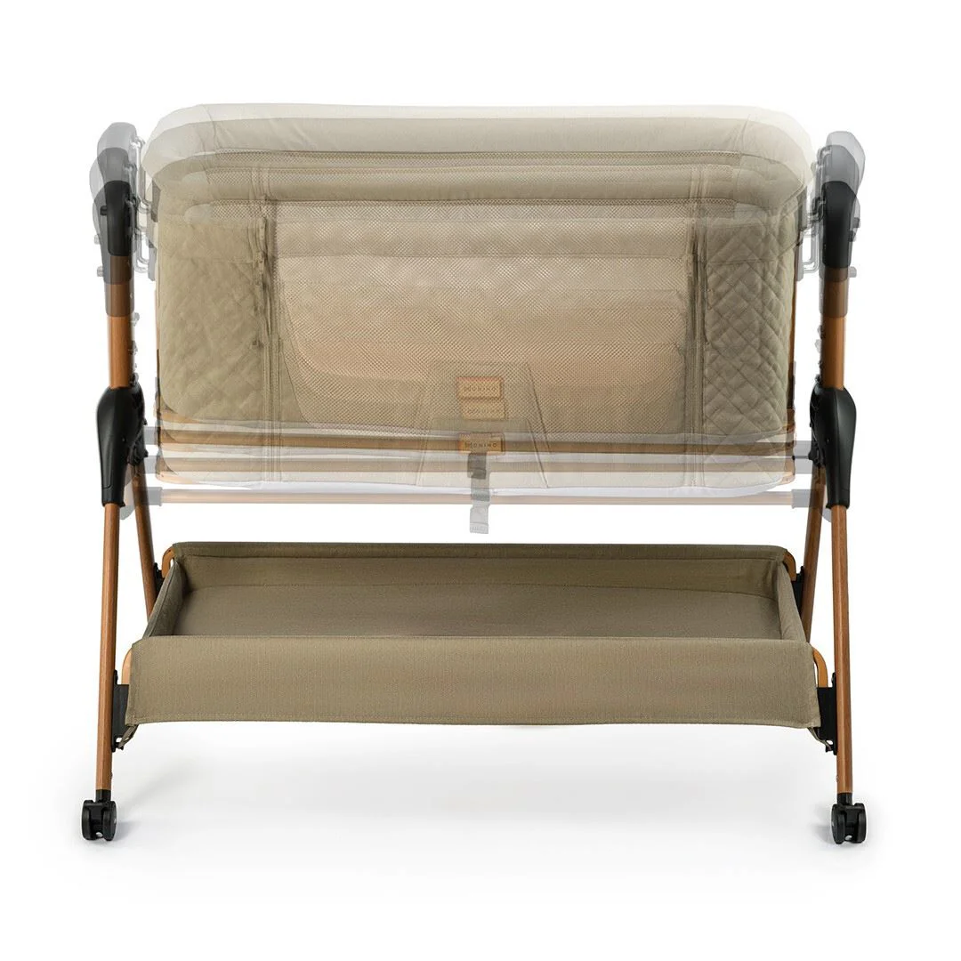 Кроватка Co-sleeper ONINO NEST.me Misty Taupe foto