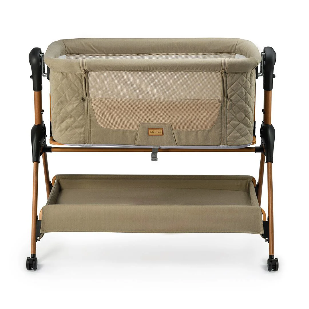 Кроватка Co-sleeper ONINO NEST.me Misty Taupe foto