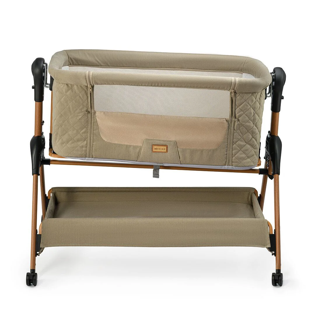 Кроватка Co-sleeper ONINO NEST.me Misty Taupe foto