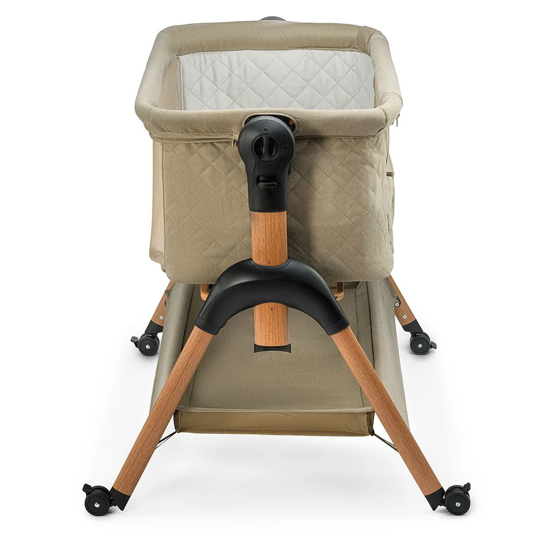 Кроватка Co-sleeper ONINO NEST.me Misty Taupe foto