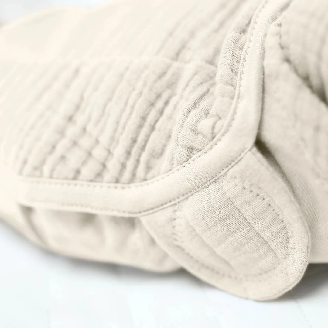 Sistem de infasare Ingenuity Swaddle Me Cream din muselina (0-3 luni) foto