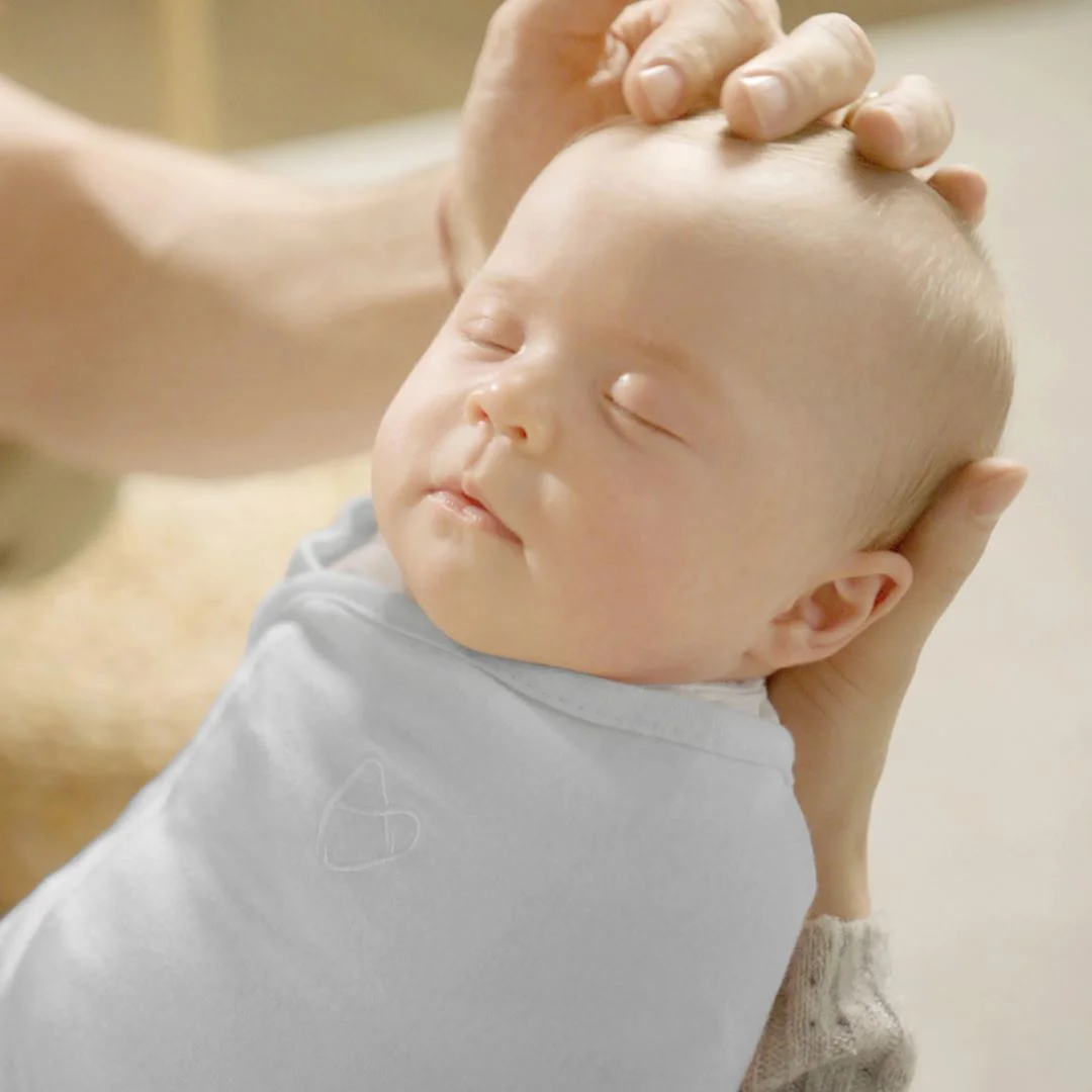 Set 2 sisteme de infasare Ingenuity Swaddle Me Born Free, colectia Monogram (0-3 luni) foto