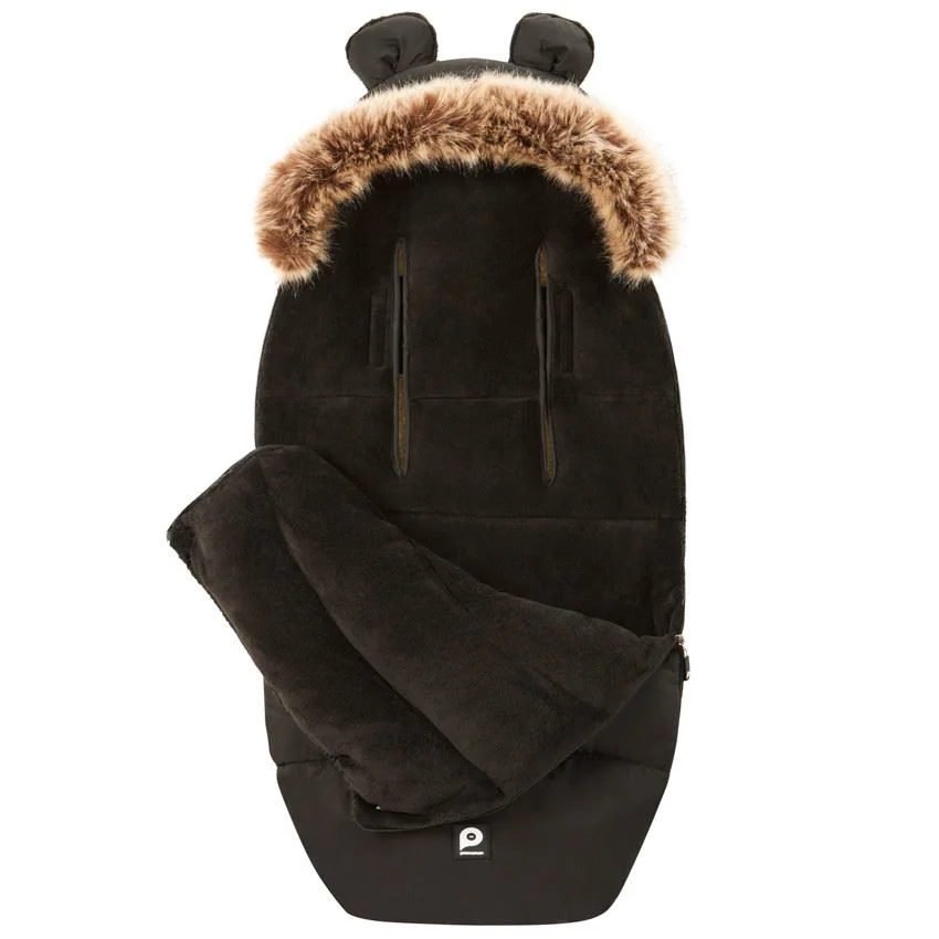 Husa de iarna pentru carucior Premaman Double Sherpa Black foto