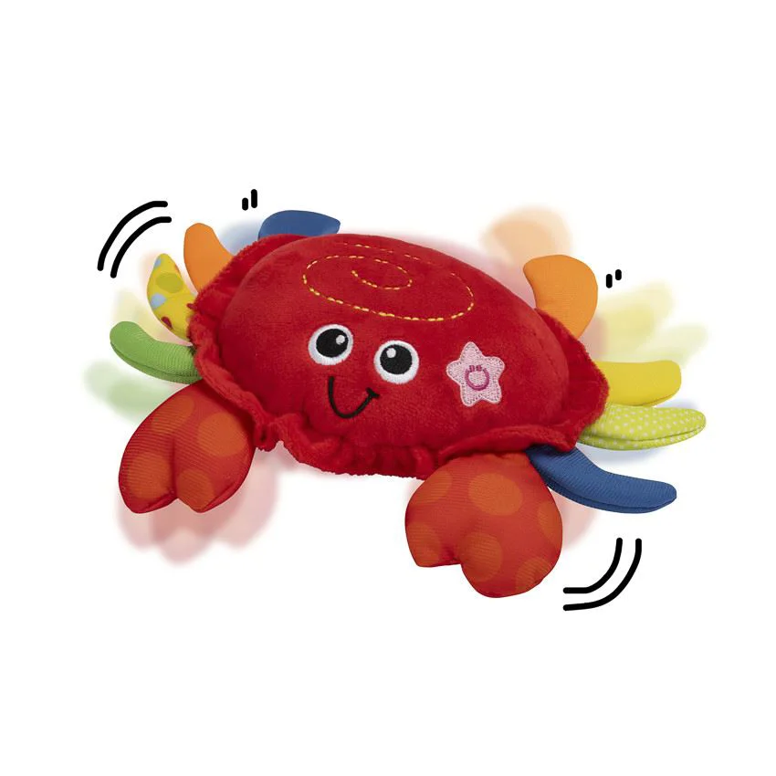 Jucarie interactiva de plus Premaman Crab foto