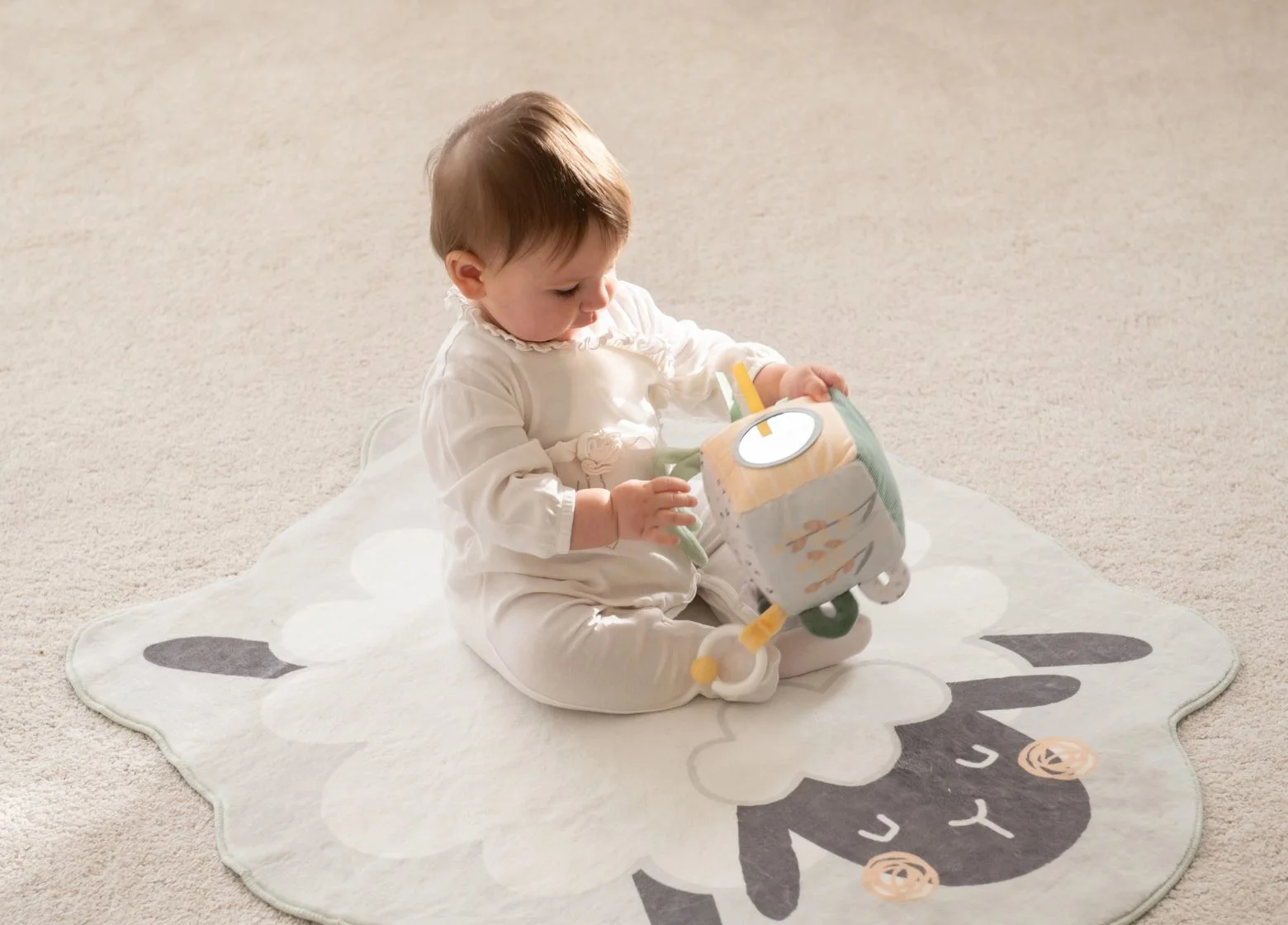 Мягкий куб с активностями KikkaBoo Sleepy Sheep foto