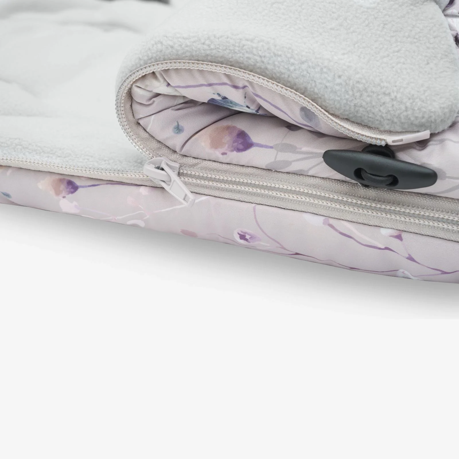 Зимний чехол KikkaBoo Luxury Dreamy Fields Grey foto